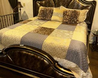 Marge Carlson Large custom upholstery California king