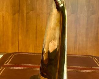 Will Herrera, Bronze 1988 GTE Hawaiian PGA Senior Event Whale Tail 20" Sculpture 15/65