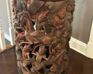 Thai Teak pedestal