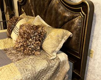 Marge Carlson Large custom upholstery California king