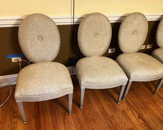 Caracole dining chairs x8 -Nieman Marcus