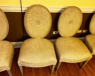 Caracole dining chairs x8 -Nieman Marcus