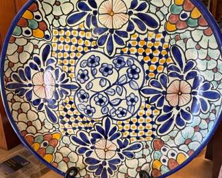 Talavera Style Decorative Platters