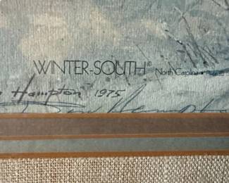 Ben Hampton Winter-South Limited Edition Prints