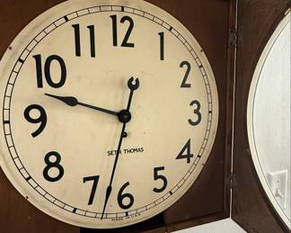 Seth Thomas "School House" Wall Clock