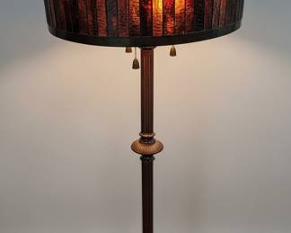 Tiffany Style Stained Glass Floor Lamp