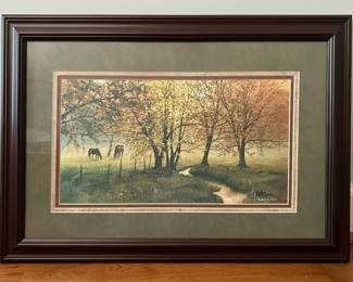 Robert A. Tino 'Golden Meadow' Print