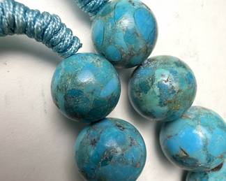 Turquoise Bead Necklace
