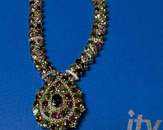JTV Multi-Gemstone Sterling Silver Necklace