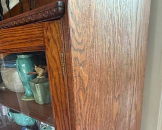 Oak China Cabinet