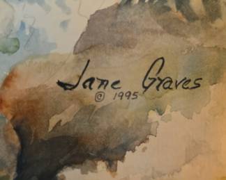 Jane Graves Watercolor Landscape