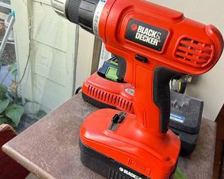 Black & Decker 18V Cordless Drill