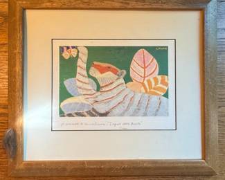 Laura Fiume 'I Tigri delle Foreste' Print