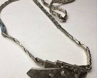 Accessocraft Belt Buckle Style Necklace