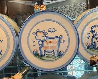 M.A. Hadley Folk Art Pottery Collection