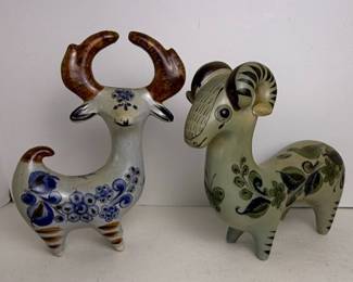Ken Edwards El Palomar Mexican Pottery Figurines