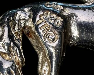 Sterling Silver Horse Pendant Style
