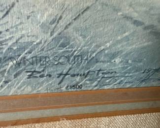 Ben Hampton Winter-South Limited Edition Prints