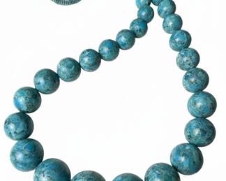 Turquoise Bead Necklace
