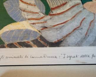 Laura Fiume 'I Tigri delle Foreste' Print