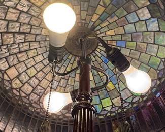 Tiffany Style Stained Glass Floor Lamp