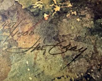Jim Gray Signed Fern Limited Edition Print