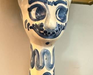 M. A. Hadley Pottery Cat Figural Table Lamp Style