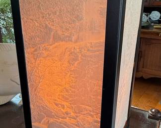 Japanese Style Lithophane Table Lamp