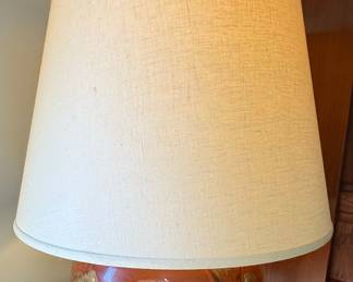 Mid-Century Modern Style Glazed Ceramic Table Lamp