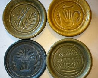 Pigeon Forge Pottery Coasters