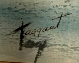 Taggart Nautical Watercolor Painting