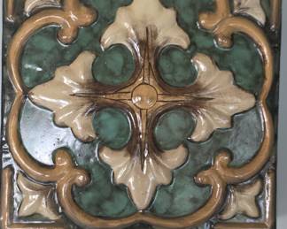 Majolica Style Decorative Wall Tile