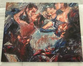 Debra Hurd Tango Club #1 Print