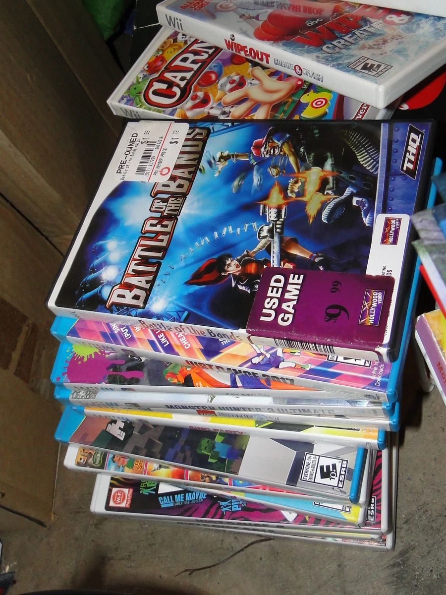 Wii and WiiU Games