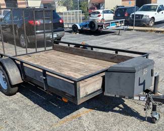 2010 Pace American WorkSport Flatbed Trailer, 6' x 10', VIN# 40LFB1018AP161475