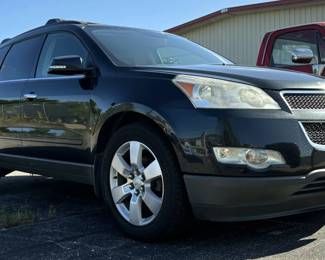 2012 Chevy Traverse, FWD, Mileage Showing, VIN # 1GNKRGED9CJ392792, Missouri Title
