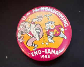 1953 University of Minnesota Home Coming Button 
