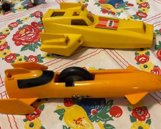 Vintage Early 1970s SSP Laker Special Racer & Fisher Price Speed Racer