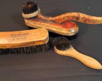 Vintage Horsehair Brushes - found on track 29!