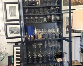 Fine Crystal & Glassware Collection  A beautiful selection of fine crystal and quality glassware, including wine glasses, champagne flutes, martini and cocktail glasses, coupes, tumblers, specialty stemware, decanters, barware accessories, coasters and other entertaining pieces.  The collection includes a variety of elegant styles and sizes, perfect for entertaining, a home bar or special occasions.  Glassware will be sold in sets. Other barware and accessories are available individually unless otherwise noted.  Please feel free to message us for details, additional photos or information.