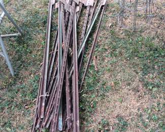 Fence Posts & Tomato Cages