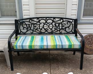 Welcome bench