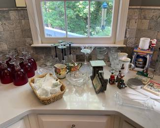 Various China + Drinkware