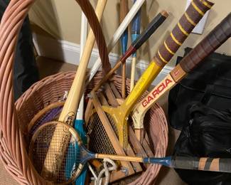 Antique Tennis Rackets