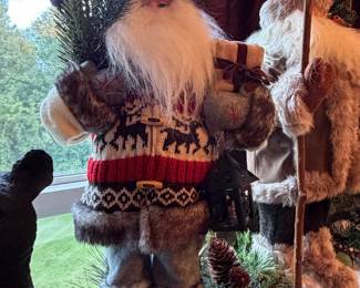 Rustic Santas