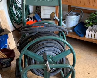 Four Wheel Hose Cart