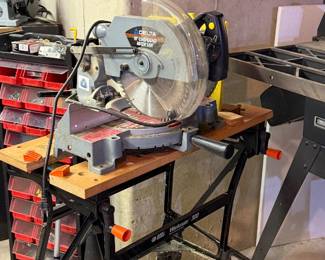 Workmate Table , Delta Compound Miter Saw