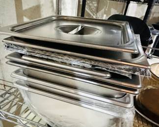 Commercial Stainless Service Pans