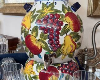 Tabletop Gallery Ceramic Beverage Dispenser