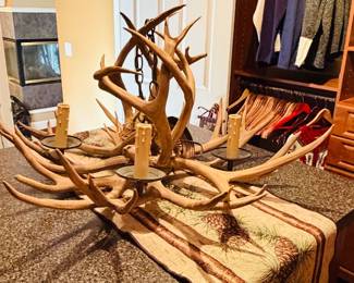 White tail Deer Antler Chandelier